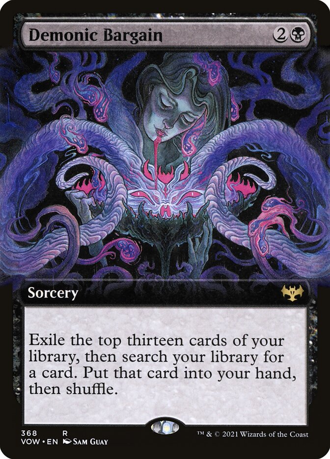 Demonic Bargain - Extended Art