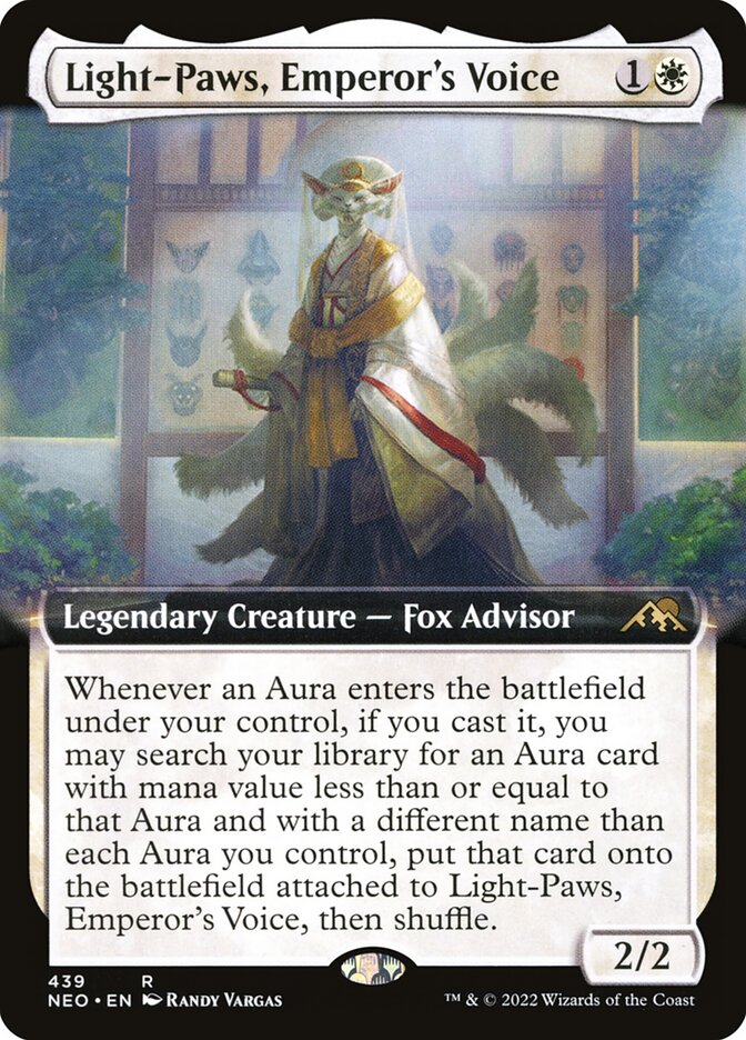 Light-Paws, Emperor's Voice - Extended Art - Foil