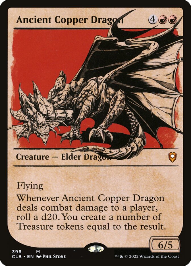 Ancient Copper Dragon - Showcase - Foil
