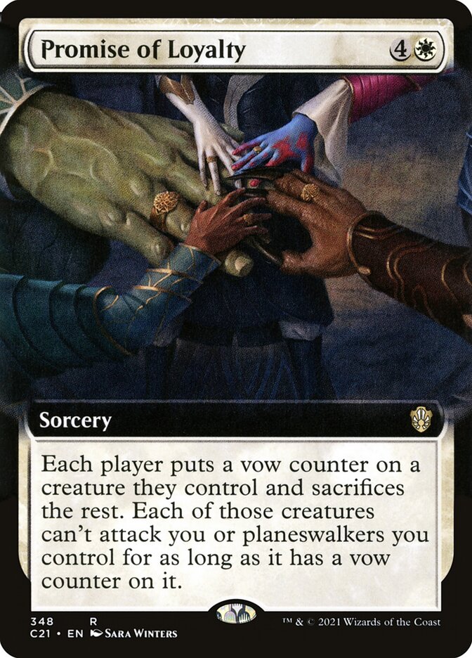 Promise of Loyalty - Extended Art