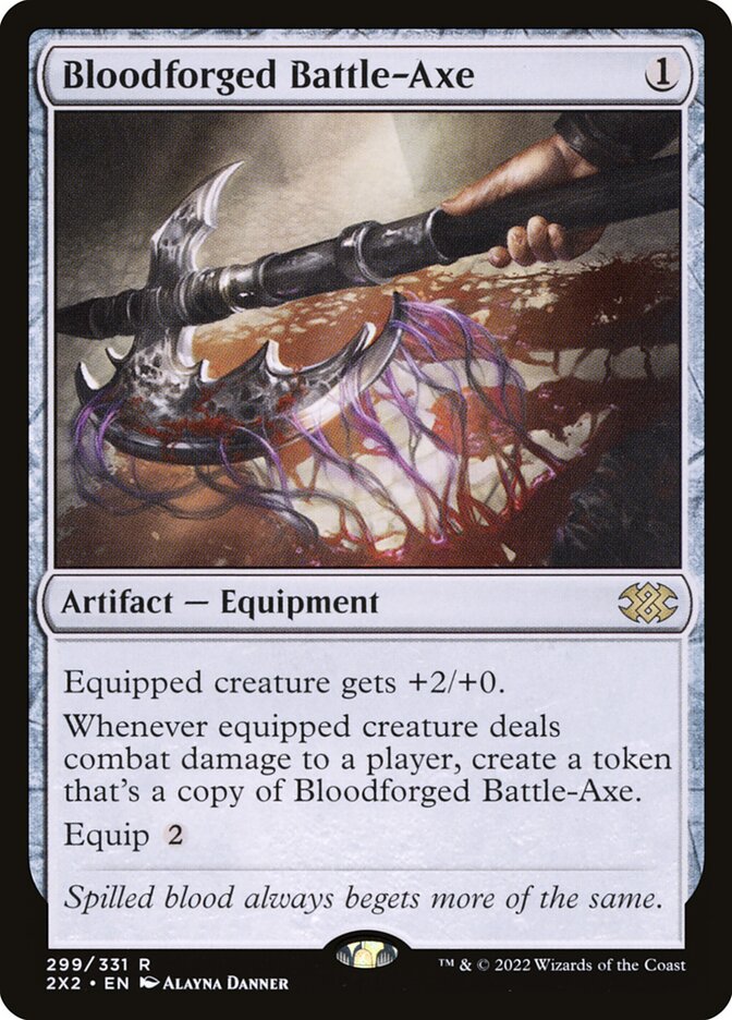 Bloodforged Battle-Axe - Foil