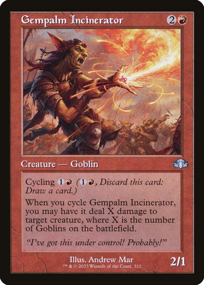 Gempalm Incinerator - Retro Frame