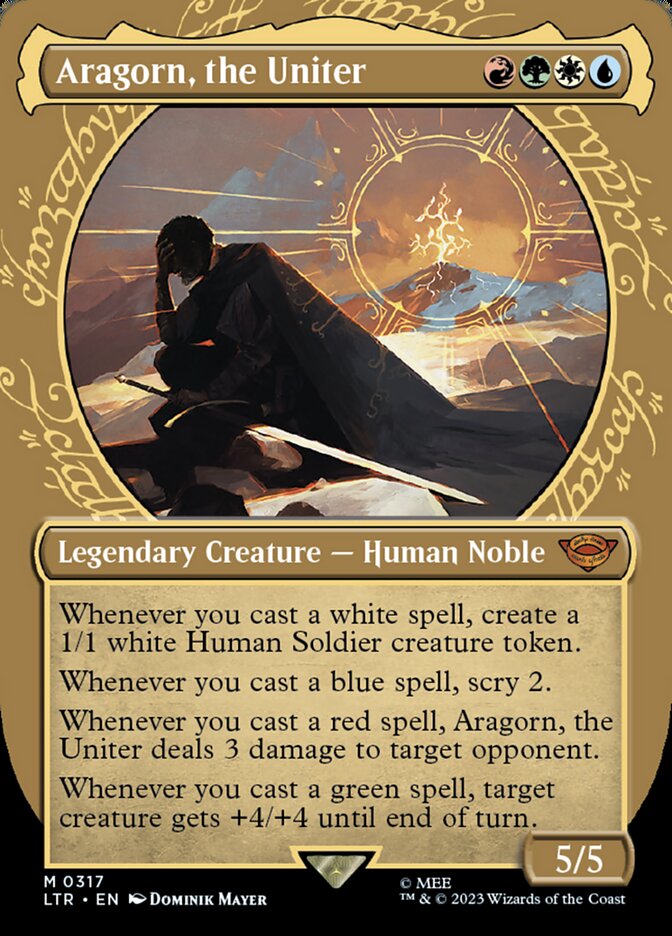 Aragorn, the Uniter - Showcase - Foil