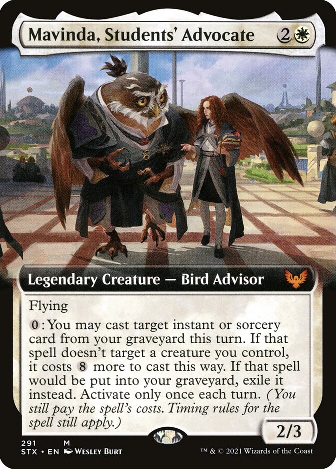Mavinda, Students' Advocate - Extended Art - Foil