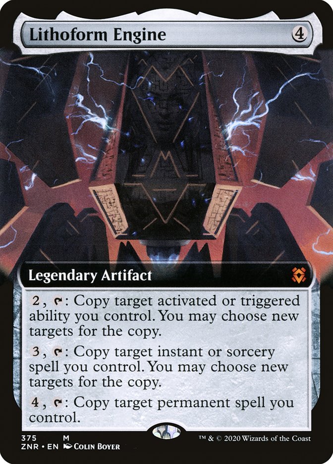 Lithoform Engine - Extended Art - Foil