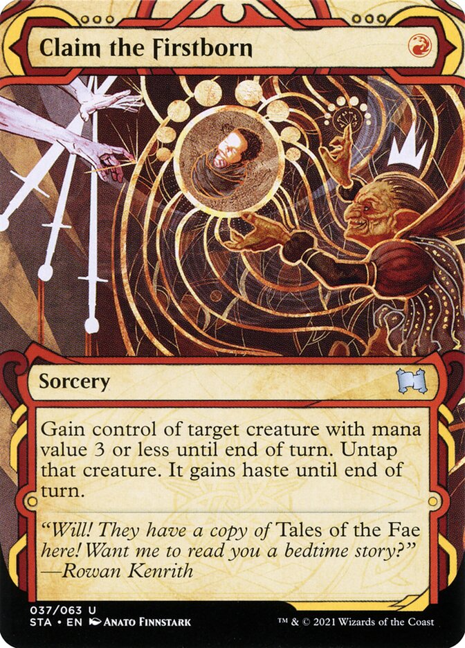 Claim the Firstborn - Borderless - Foil