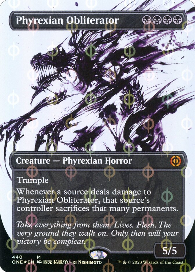 Phyrexian Obliterator - Compleat - Foil