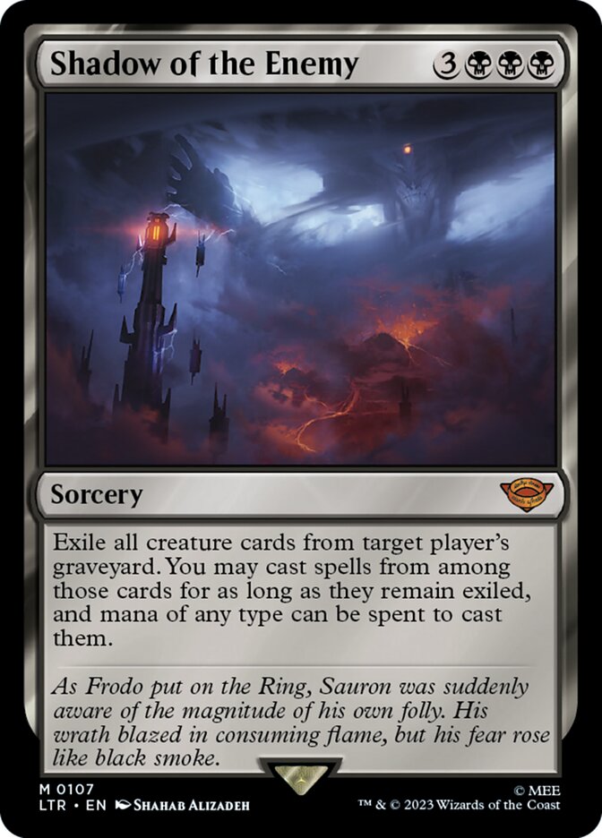 Shadow of the Enemy - Foil