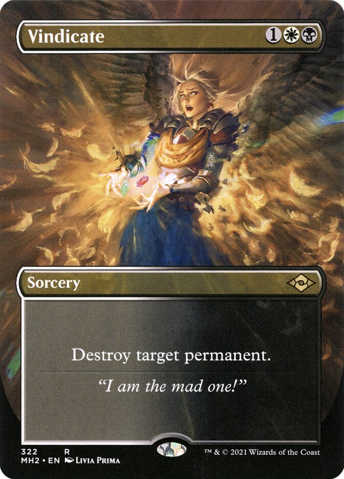 Vindicate - Borderless - Foil