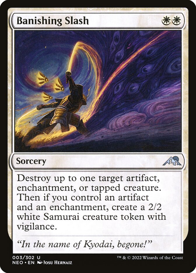 Banishing Slash - Foil