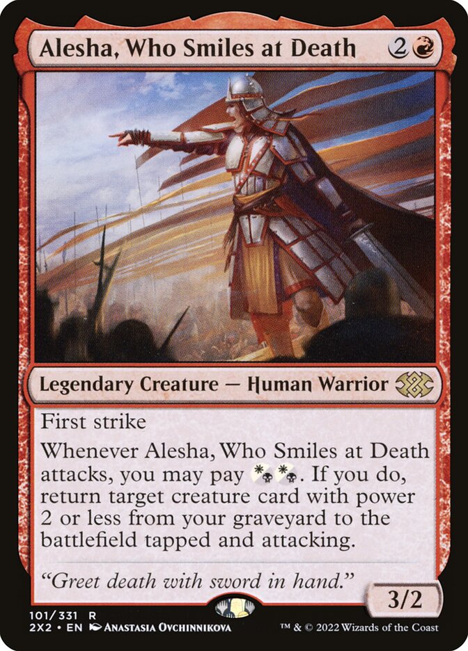 Alesha, Who Smiles at Death - Foil