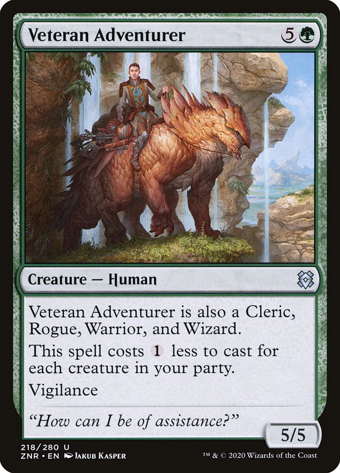 Veteran Adventurer - Foil