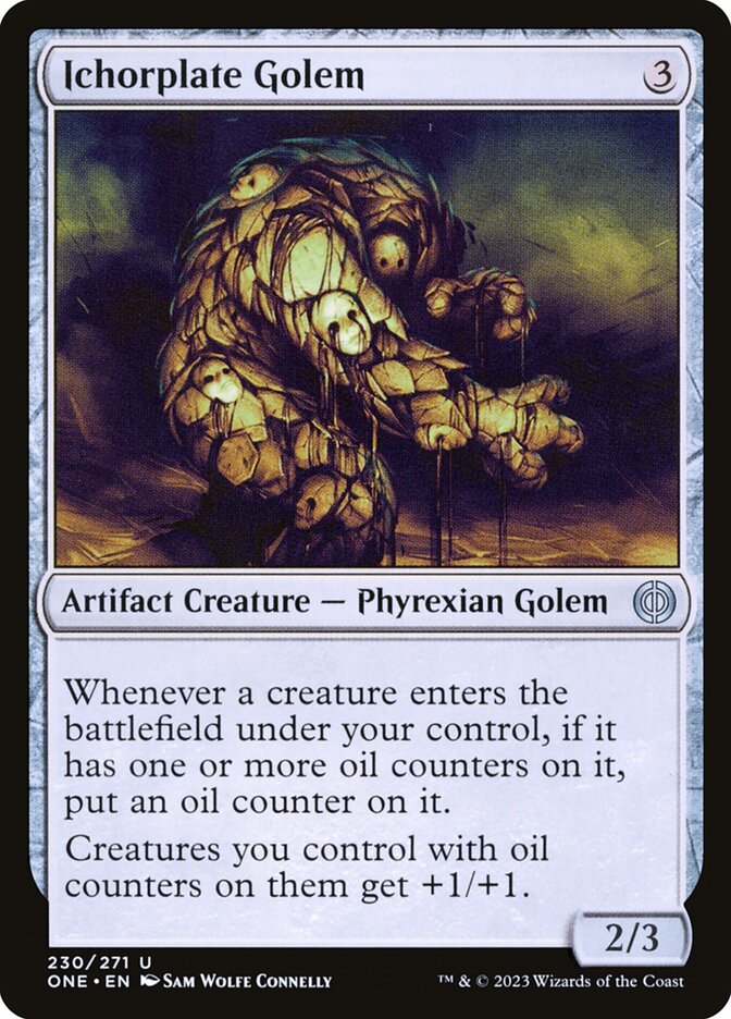 Ichorplate Golem - Foil