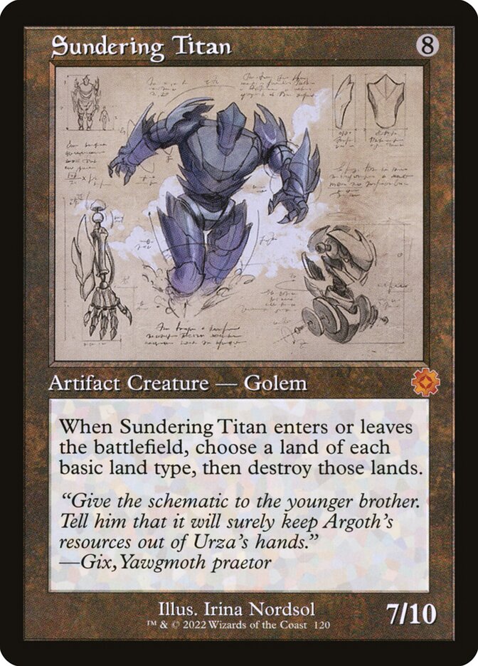 Sundering Titan - Schematic