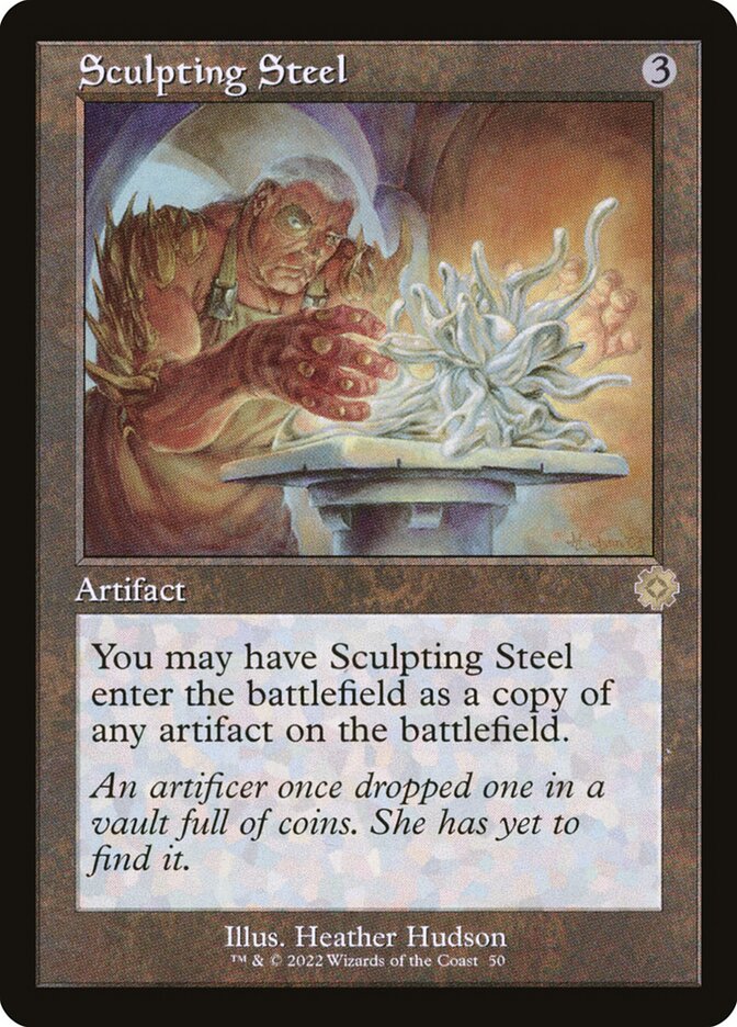 Sculpting Steel - Foil