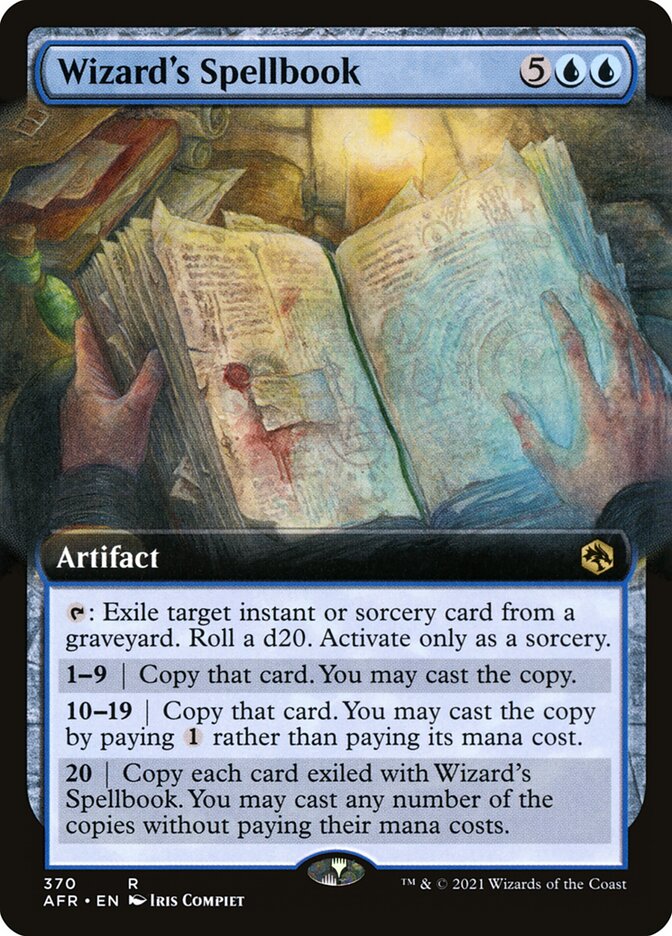Wizard's Spellbook - Extended Art