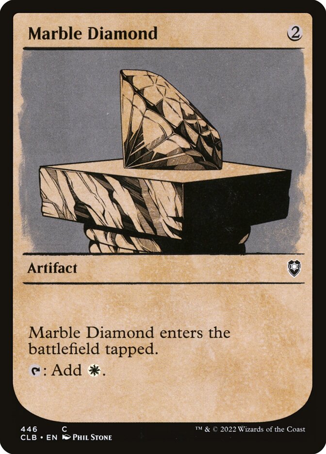 Marble Diamond - Showcase - Foil