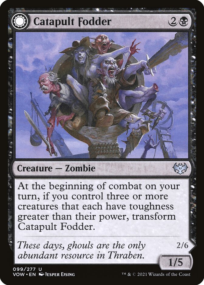 Catapult Fodder // Catapult Captain - Foil