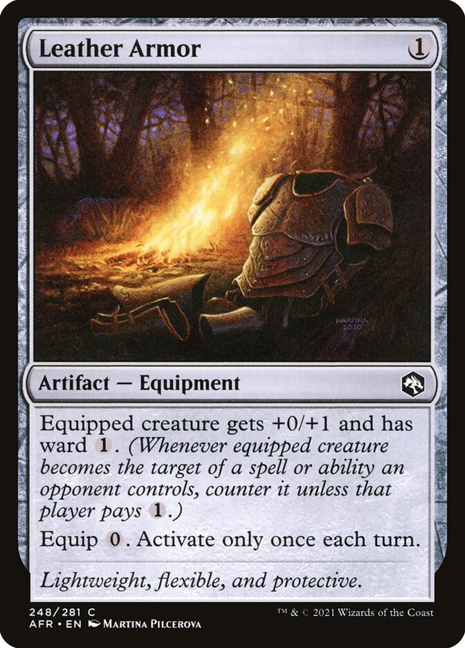 Leather Armor - Foil
