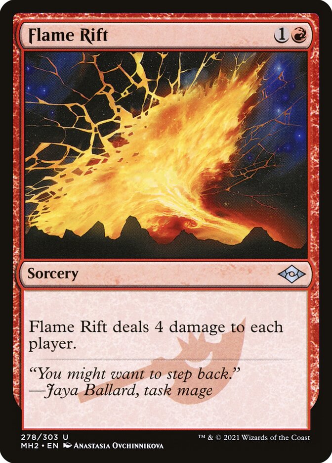 Flame Rift - Foil