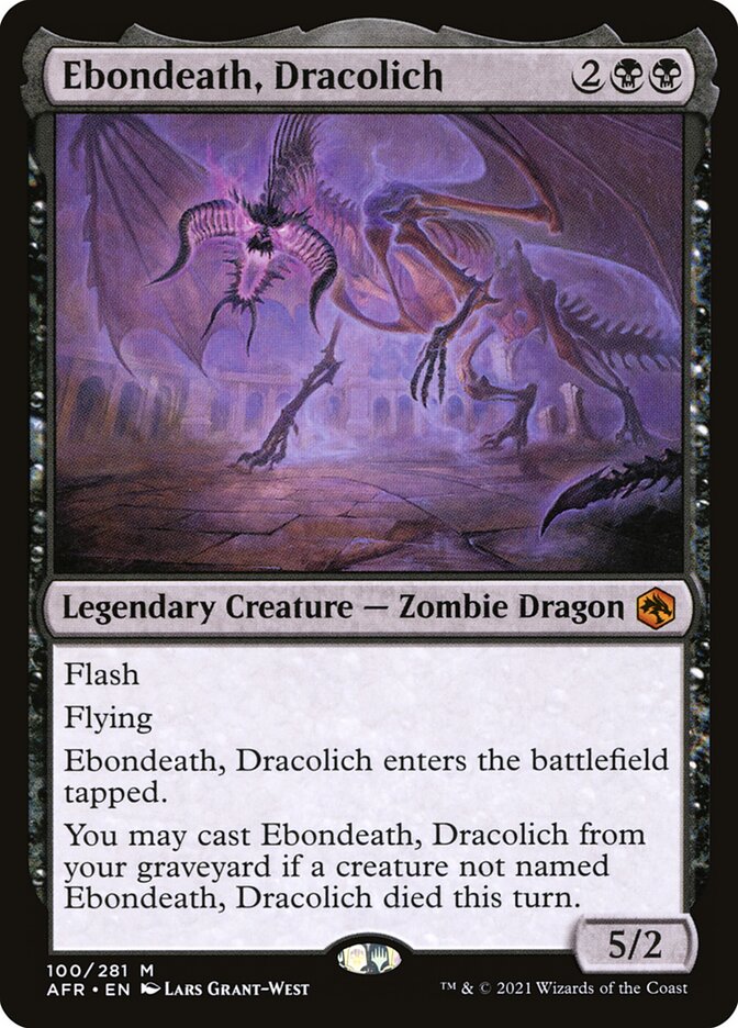 Ebondeath, Dracolich - Foil