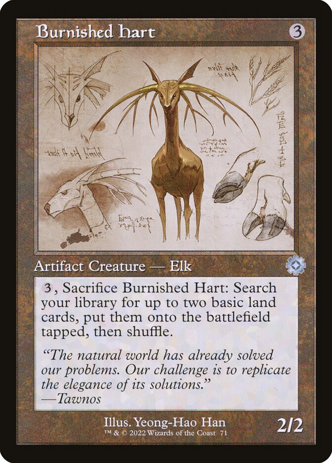 Burnished Hart - Schematic - Foil