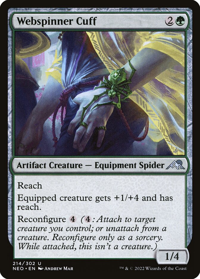 Webspinner Cuff - Foil