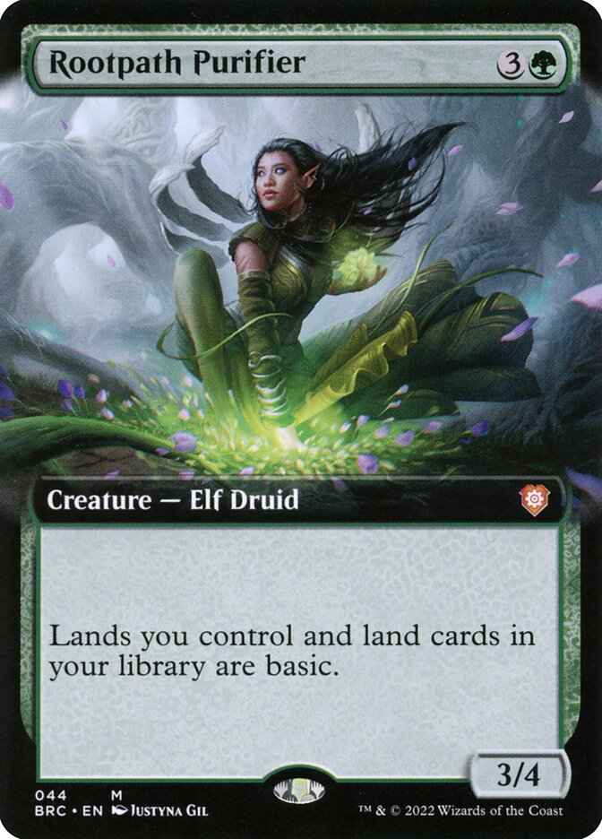 Rootpath Purifier - Extended Art - Foil