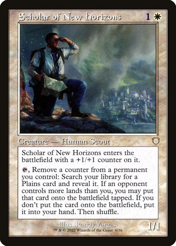 Scholar of New Horizons - Retro Frame