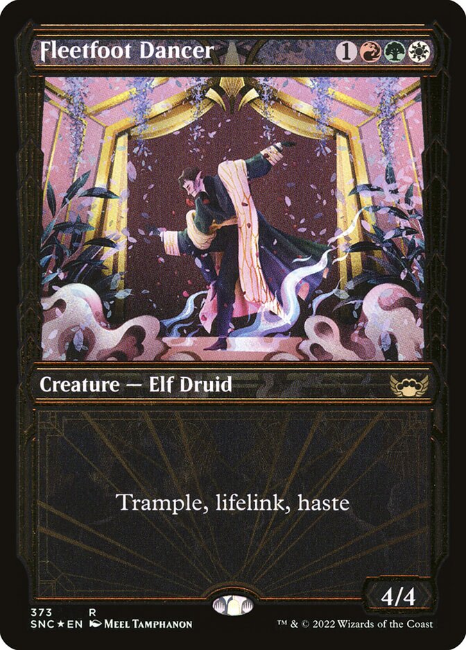 Fleetfoot Dancer - Gilded - Foil