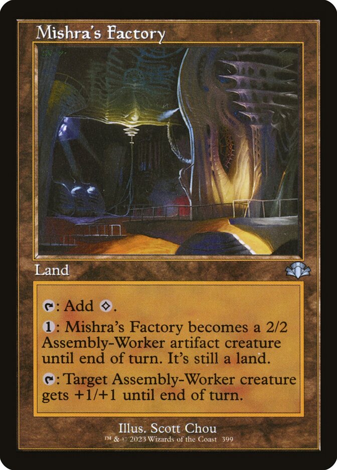 Mishra's Factory - Retro Frame