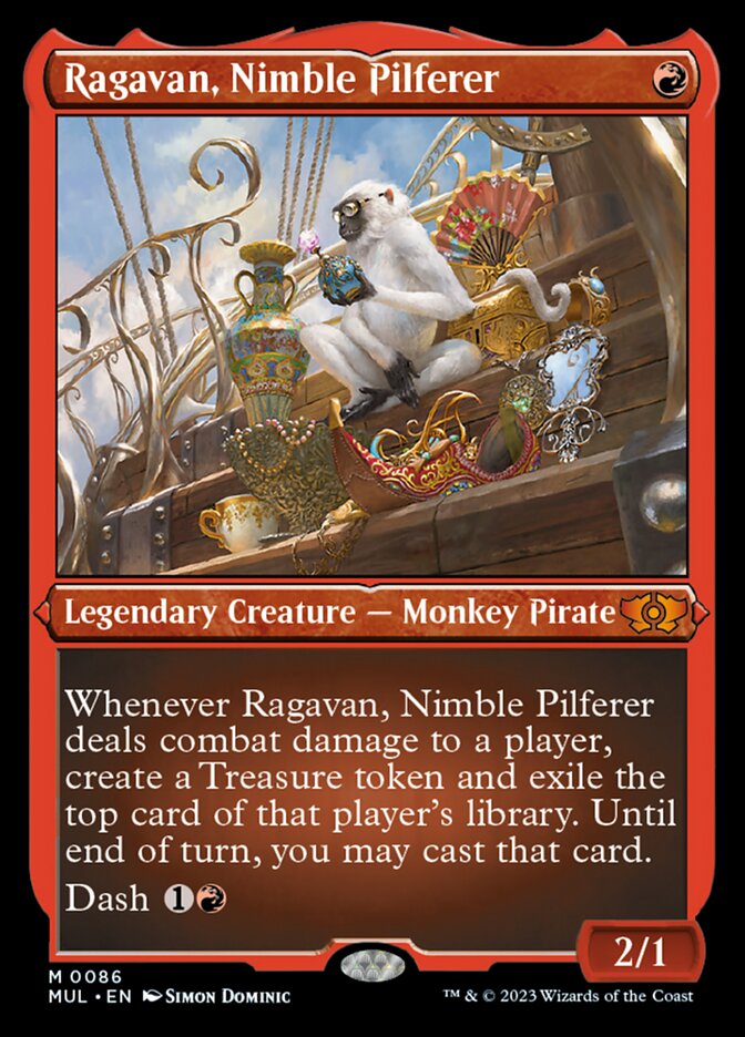 Ragavan, Nimble Pilferer - Etched - Foil