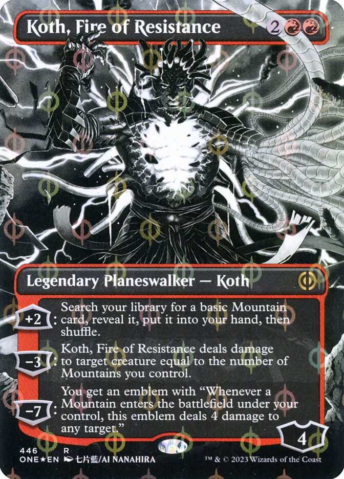 Koth, Fire of Resistance - Compleat - Foil