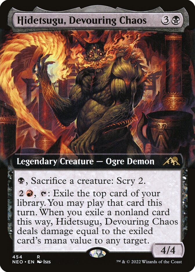 Hidetsugu, Devouring Chaos - Extended Art