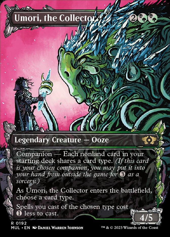 Umori, the Collector - Borderless Halo Foil