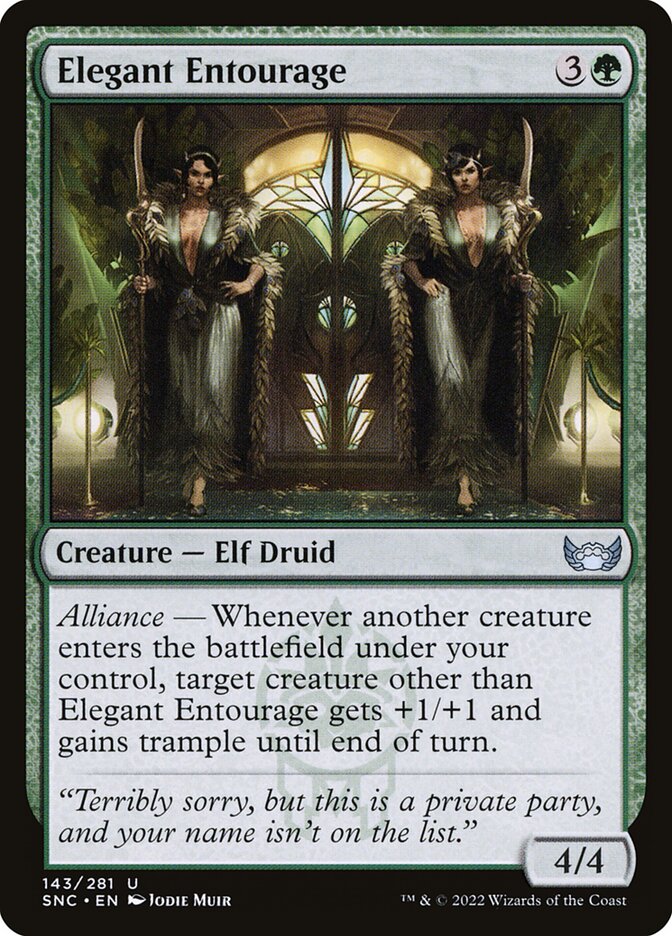 Elegant Entourage - Foil