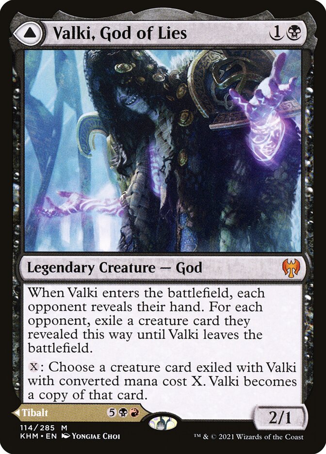 Valki, God of Lies // Tibalt, Cosmic Impostor - Foil