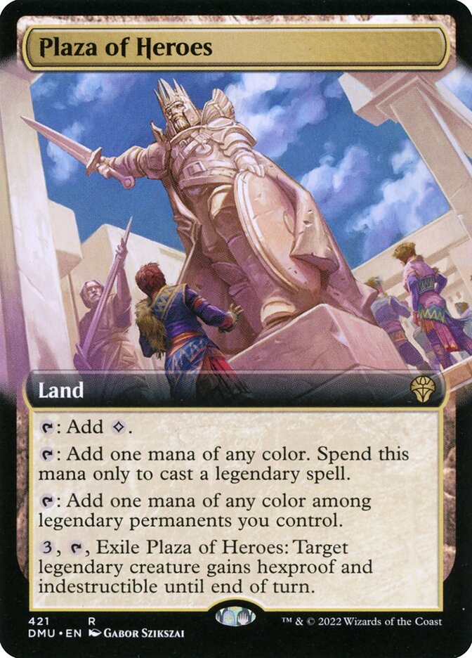 Plaza of Heroes - Extended Art - Foil