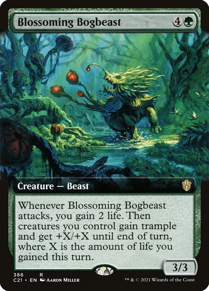 Blossoming Bogbeast - Extended Art