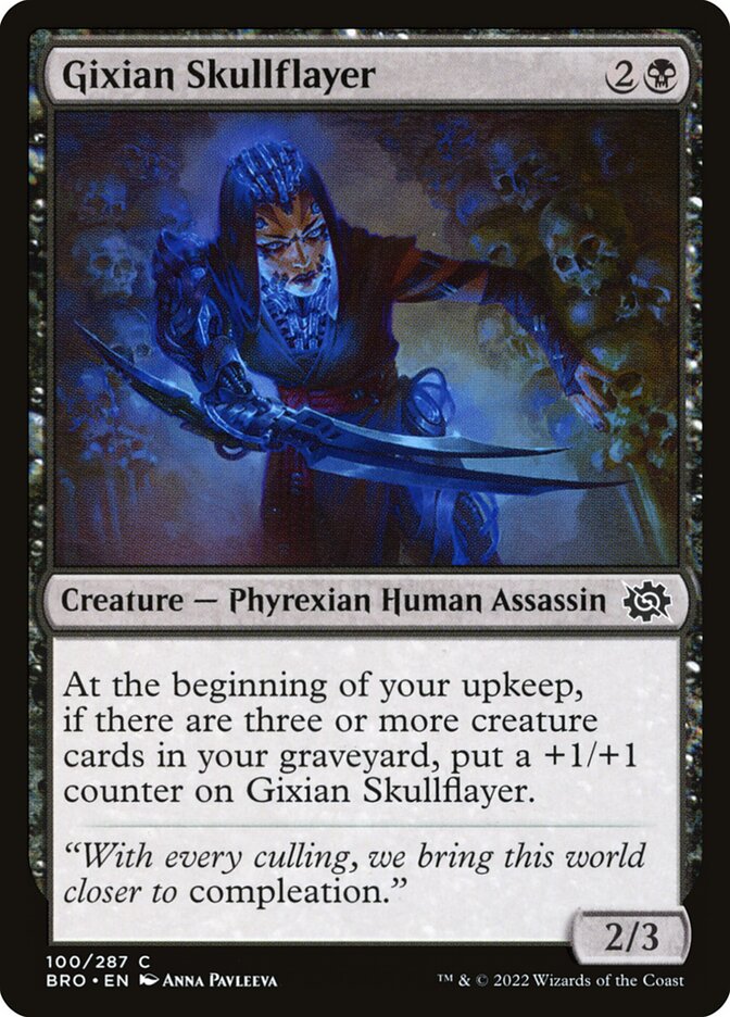 Gixian Skullflayer - Foil