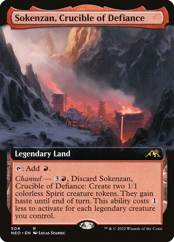 Sokenzan, Crucible of Defiance - Extended Art - Foil
