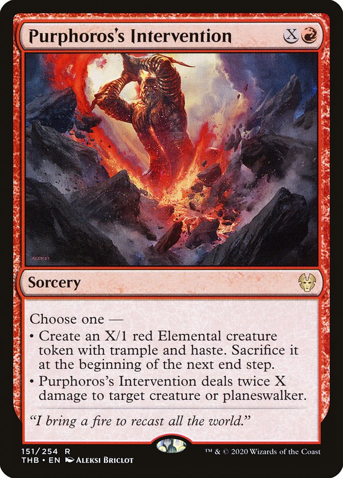 Purphoros's Intervention - Foil