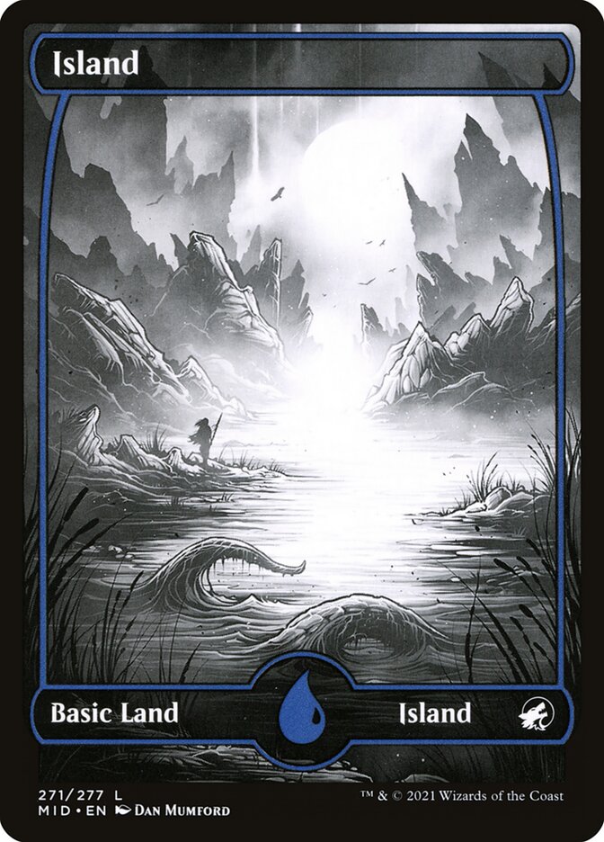 Island - Full Art - Foil