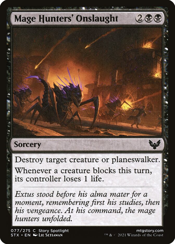 Mage Hunters' Onslaught - Foil