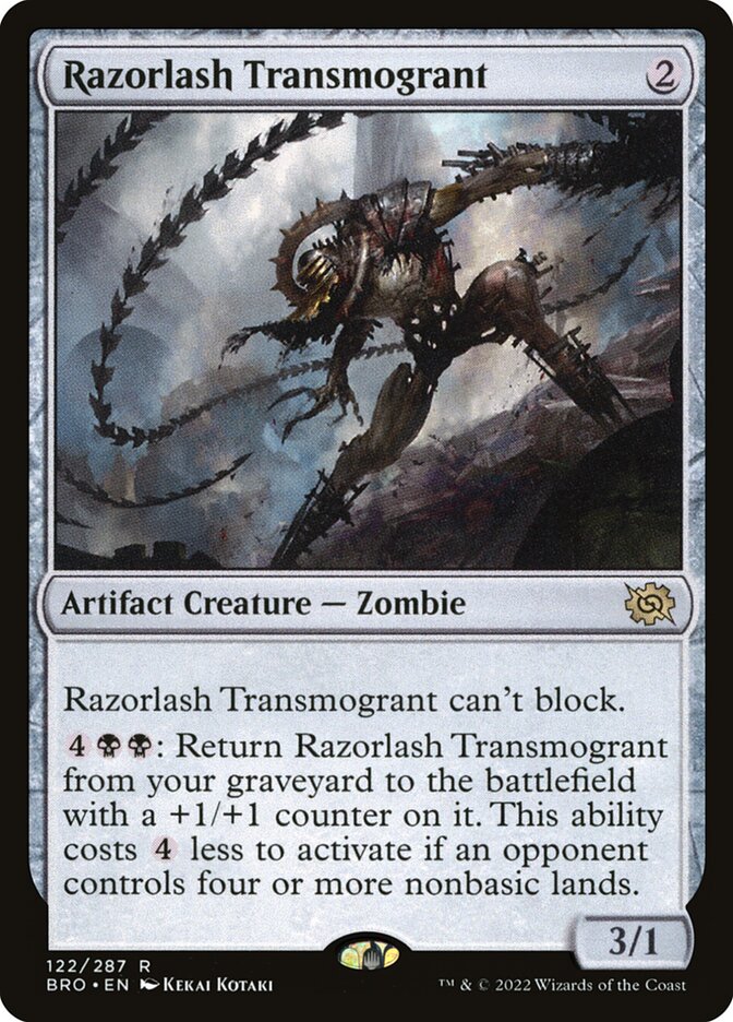 Razorlash Transmogrant - Foil