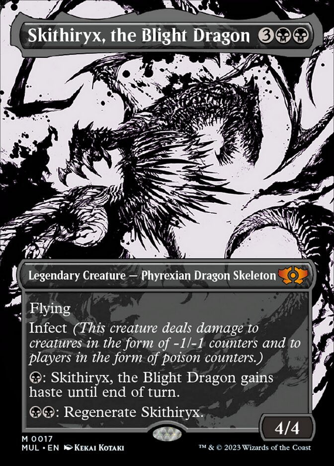 Skithiryx, the Blight Dragon - Borderless - Foil