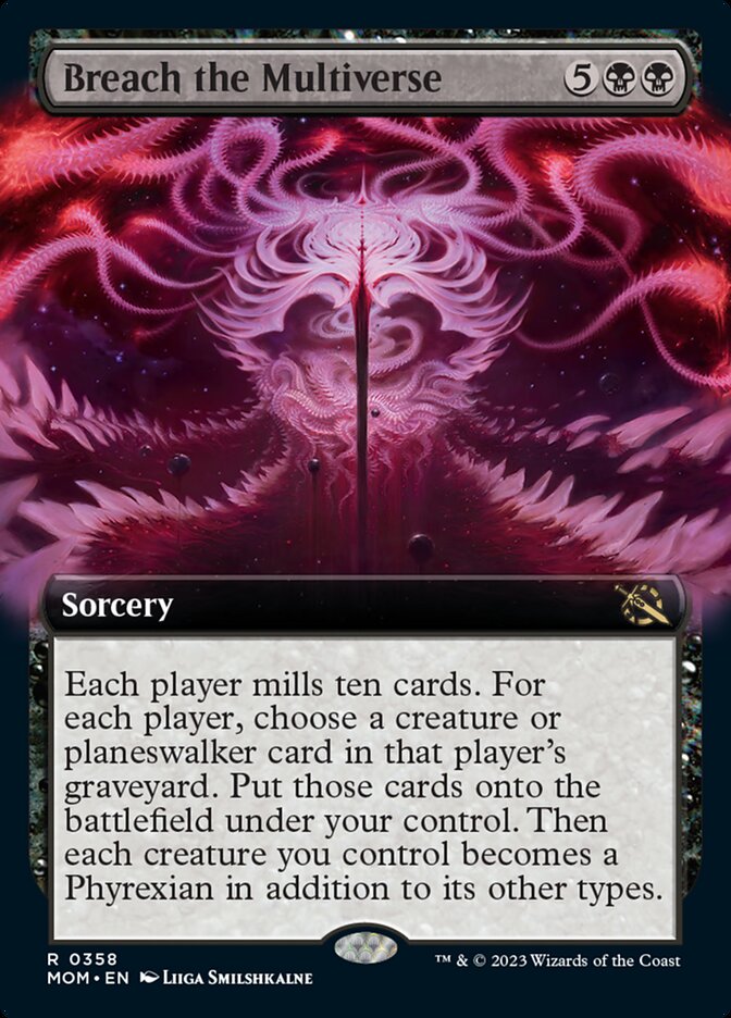 Breach the Multiverse - Extended Art - Foil