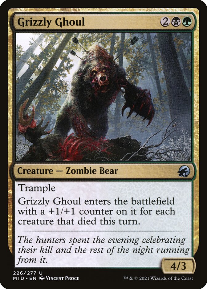 Grizzly Ghoul - Foil