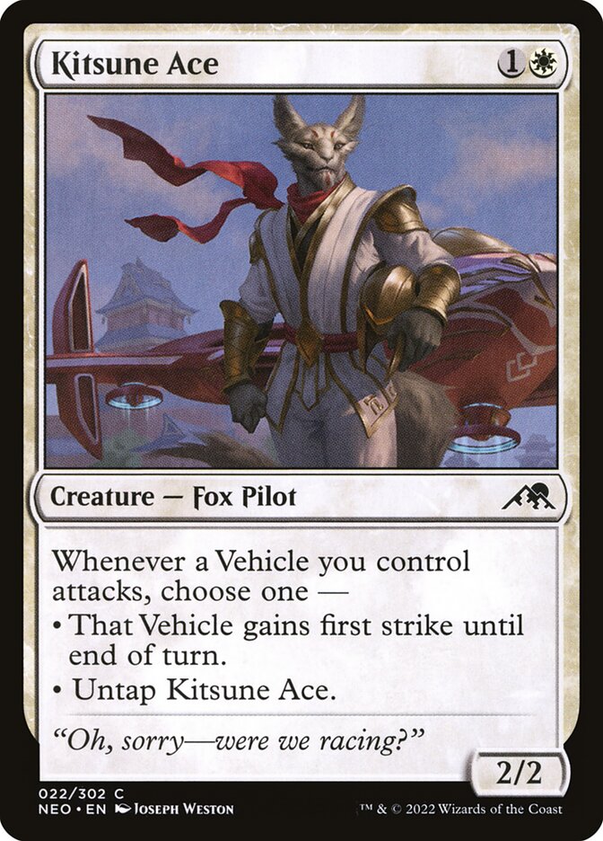 Kitsune Ace - Foil