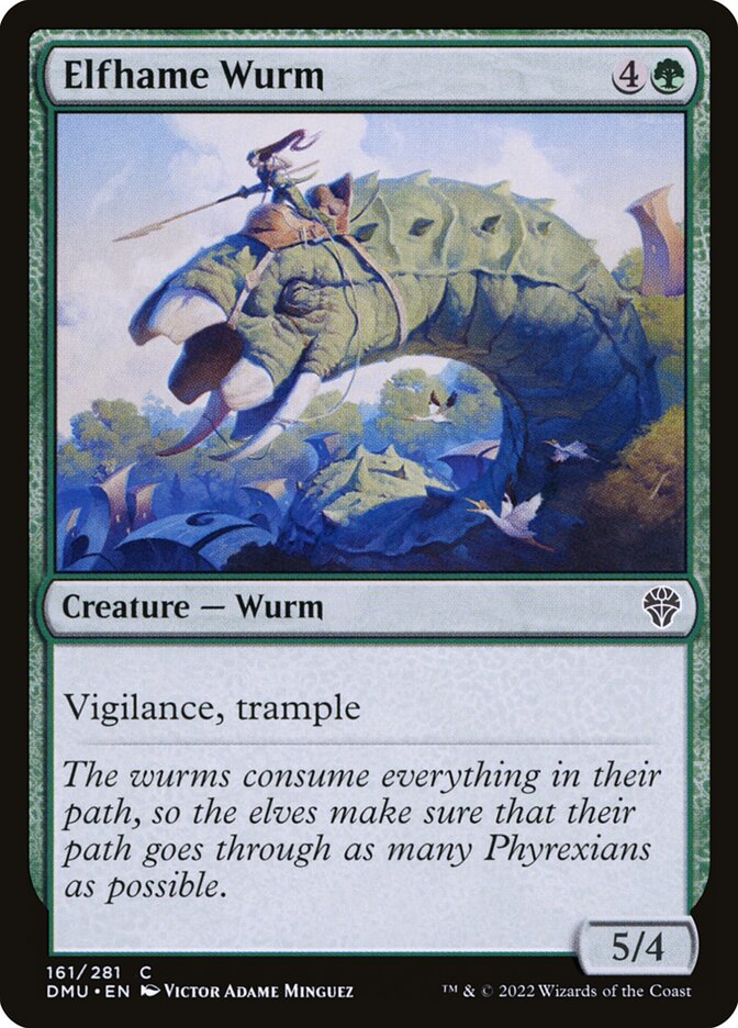 Elfhame Wurm - Foil